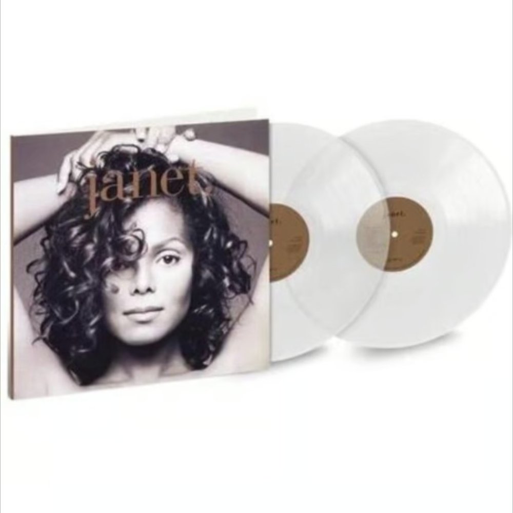 Janet Jackson Janet 2-LP ~ Limited Edition Colored Vinyl (Clear) ~ New/Sealed!